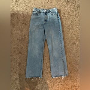 Zara wide leg jeans
